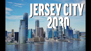 Future Jersey City Skyline 2030