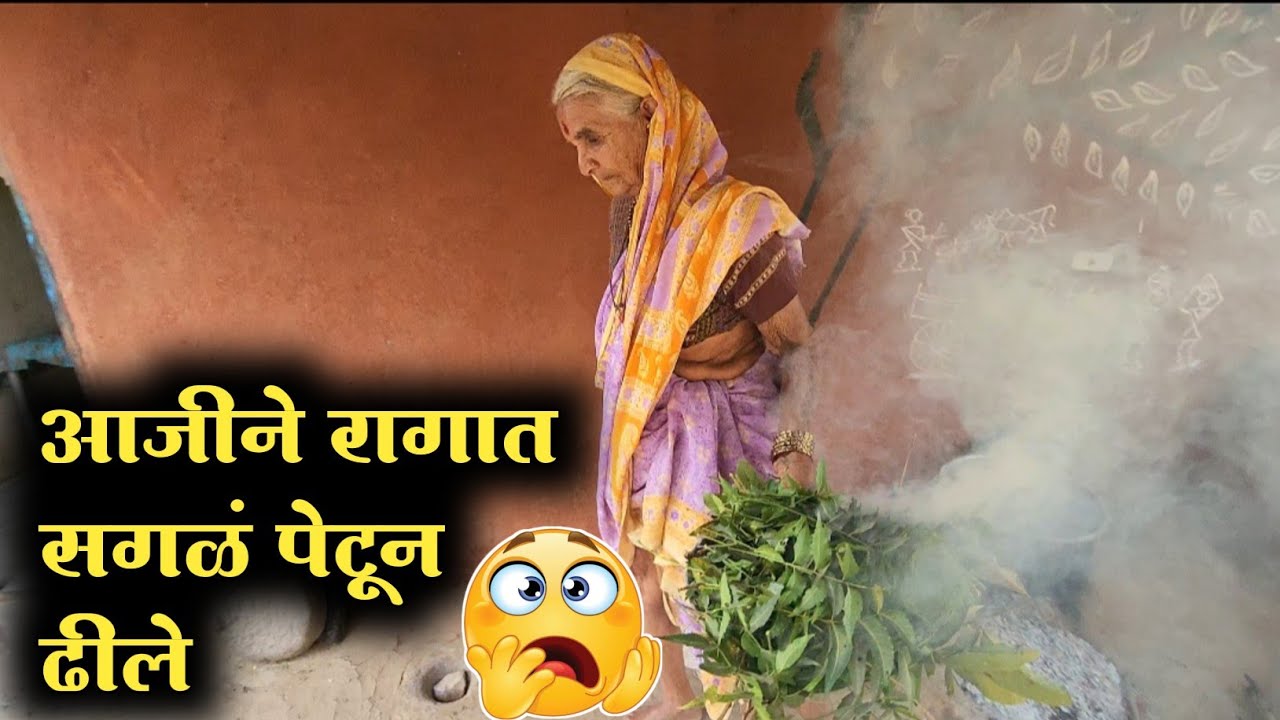 💁‍♀️मच्छर मुळे आजीने घरात ढीले पेटून 😱 || नसीब काय 🙆#niluchiaaji #yt #viralvideo #viral 