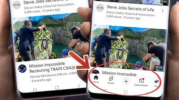 Fix YouTube Navigation Bar Missing Not Showing | YouTube Shorts Subscriptions & Library Not Showing