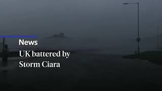 Storm Ciara Batters The Uk...its Worst Storm Of The Century