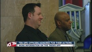 10 DPD officers honored for their actions