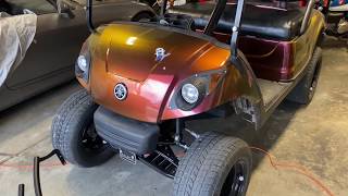 JAKES Brush Guard install on Yamaha G29 GOLF CART