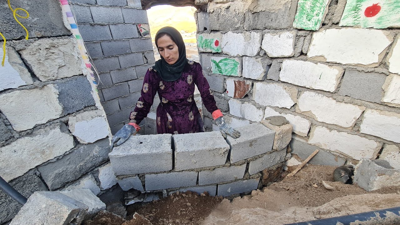 Afsaneh Khanum: Building a hut and perseverance in the heart of the mountain