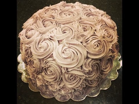 Rose Petal Swirl Cake Decorating Tutorial