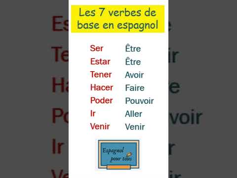 👆🤔👌Les 7 verbes