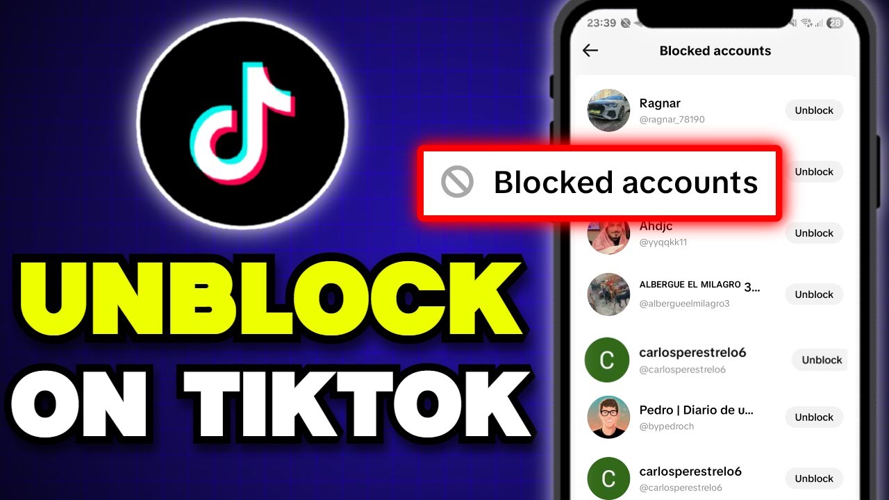 How to Unblock Someone on TikTok (Quick & Easy) YouTube