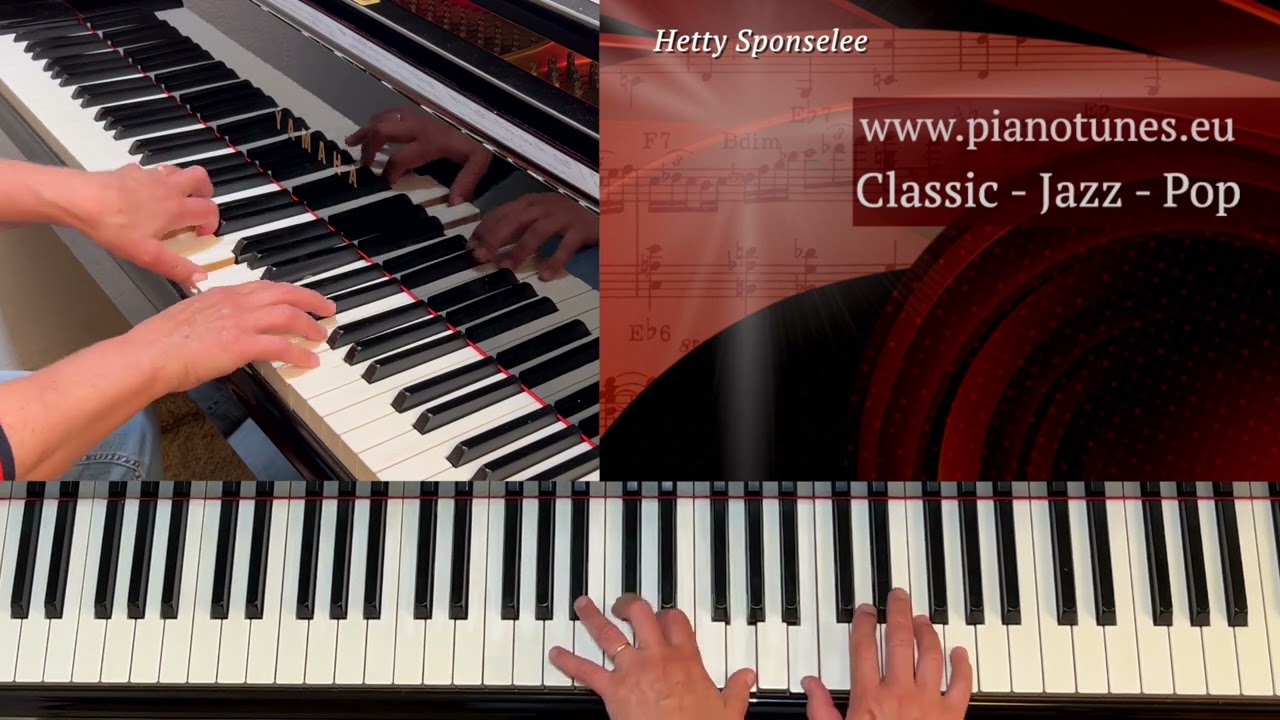 För Kärlekens Skull - Ted Gärdestad, piano solo by Hetty Sponselee