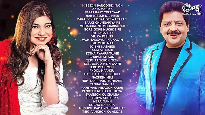 Best Of Udit Narayan & Alka Yagnik | 90s Evergreen Hindi Songs | 90s Hits Hindi Songs | Love Songs