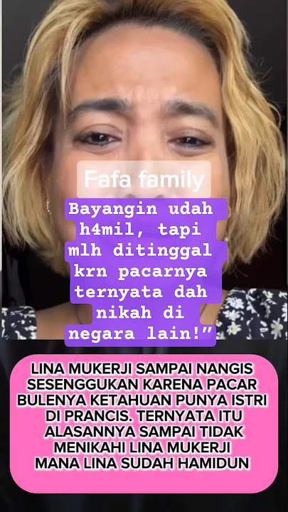 'Lina Mukherjee Syok! Ditinggal Pacar Bule yang Ternyata Sudah Nikah di Prancis!' #linamukherjee