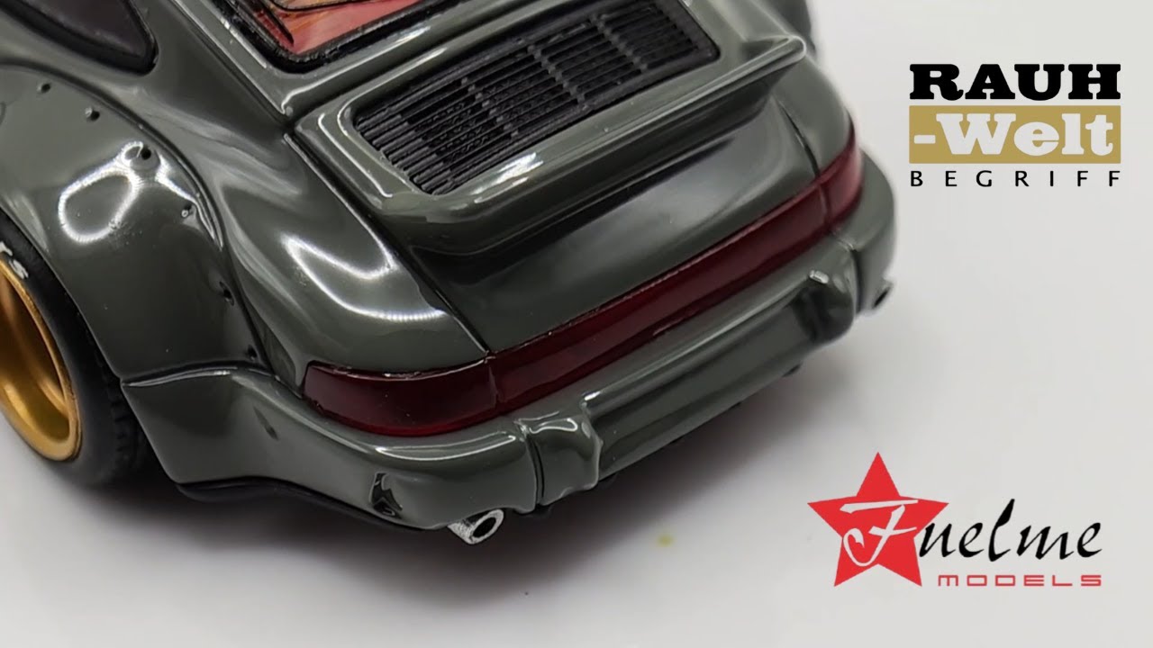 [ 1:64 Resin Scale Model ] Fuelme RWB porsche 964 "Bourgogne"