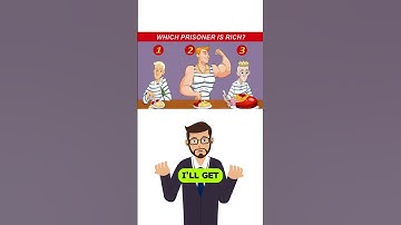 Which prisoner is rich? #riddles #funny #shorts