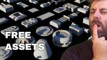 Free Kitbash, Greeble and Texture resources DOWNLOADS