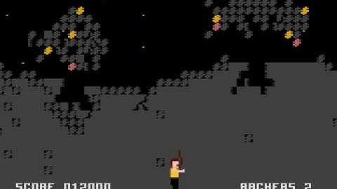 Atari 8bit game - Forbidden Forest - Final