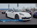 2018 Porsche Panamera Sport Turismo 4S Wagon San Jose San Francisco Fremont Santa Cruz Morgan Hi