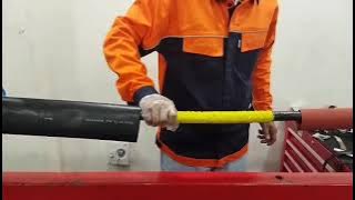 Installation of JOINTMASK Mid Span / Tension joint for 232 241sqmm for MVCC- 61kn tensile strength.