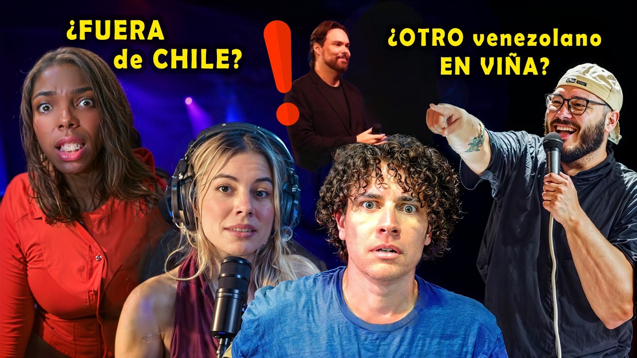 🇨🇱 Festival Viña del Mar con Humorista EXTRANJERO antes de ser EXPULSADO de CHILE 🇨🇺