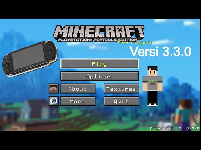 MultiArcade Jr - Vídeo novo: Minecraft 2.0 para PSP, Como instalar