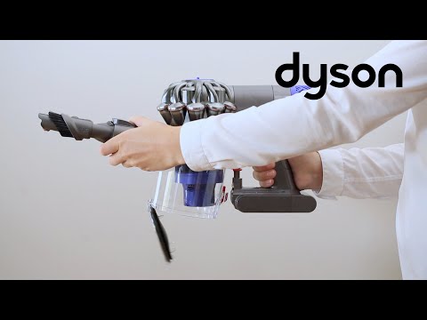 Dyson V6 cord-free vacuums - Emptying and cleaning the clear bin (US)