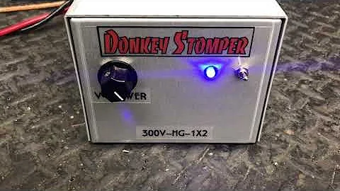 Used Donkey Stomper 300V-HG-1x2 Cw Transmitter for Ebay