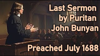 Last Sermon by Puritan John Bunyan - Preached July 1688