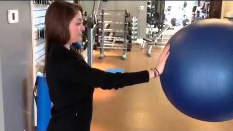 Shoulder proprioception exercise