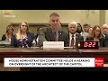 JUST IN: Architect Of The Capitol Testifies Before Committee On House Administration