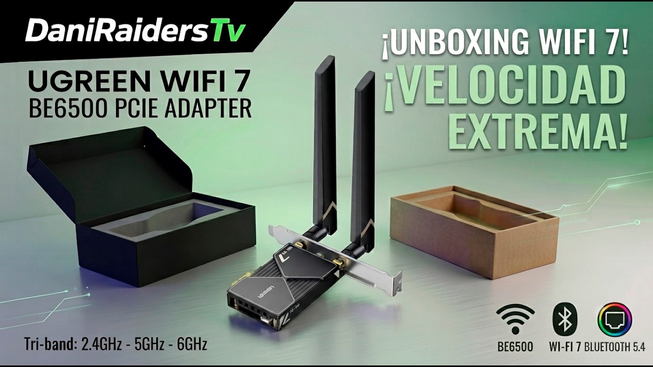 UGREEN WIFI 7 BE6500 UNBOXING (MEDIATEK 7925) - YouTube