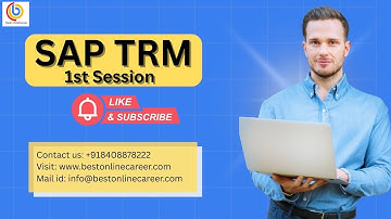 SAP TRM Online Training – Session 1 | Basics of Treasury & Risk Management