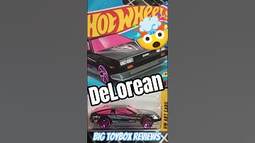 Out of this World Delorean!🚀🛸 #car #automobile #hotwheels #SHORTS