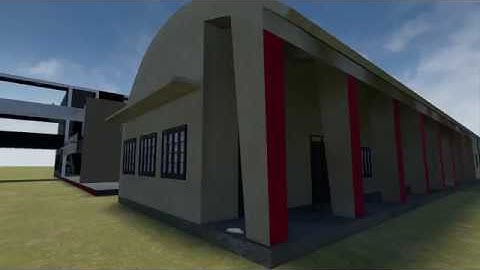 Campus Model on UNREAL ENGINE (In Progress)