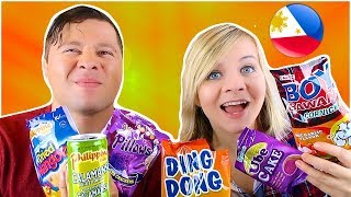 TRYING CANDY FROM THE PHILIPPINES WITH MY BOYFRIEND! // SoCassie TRYING CANDY FROM THE PHILIPPINES WITH MY BOYFRIEND! // SoCassie