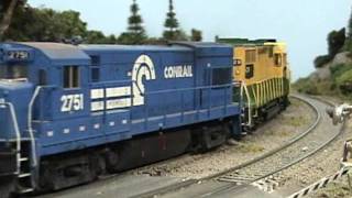 HO Scale Layout Open House Part 1 on 1/15/12
