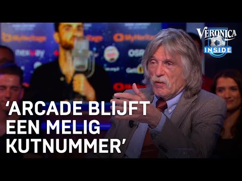 Johan houdt vol: 'Blijf Arcade een melig kutnummer vinden' | VERONICA INSIDE