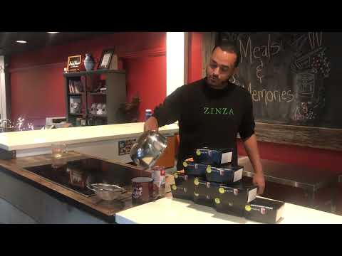 Zinza Cardamom Milk Chai Demo