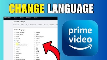 How To Change Language on Amazon Prime Video - Complete Guide