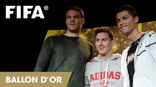 REPLAY: Messi, Ronaldo and Neuer talk FIFA Ballon d'Or 2014