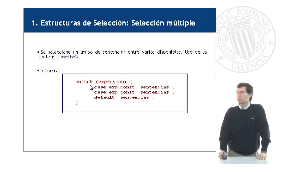 Estructuras de control en C | | UPV - YouTube