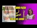 Como fazer kit toalha lavabo parte 02 #kitlavaboemtecido#toalhalavabo#kitlavabo#costuracriativa