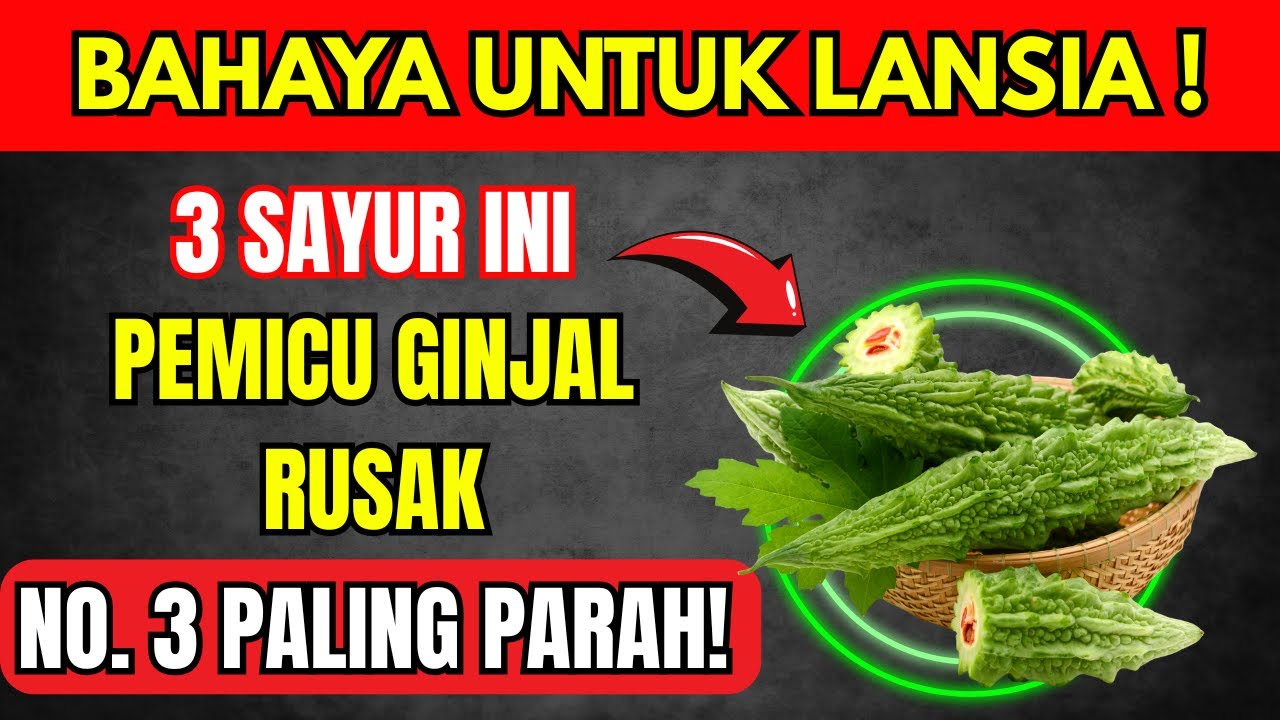 DOKTER BERI PERINGATAN! 3 Sayur Ini Bisa Merusak Ginjal Jika Dimakan Berlebihan!