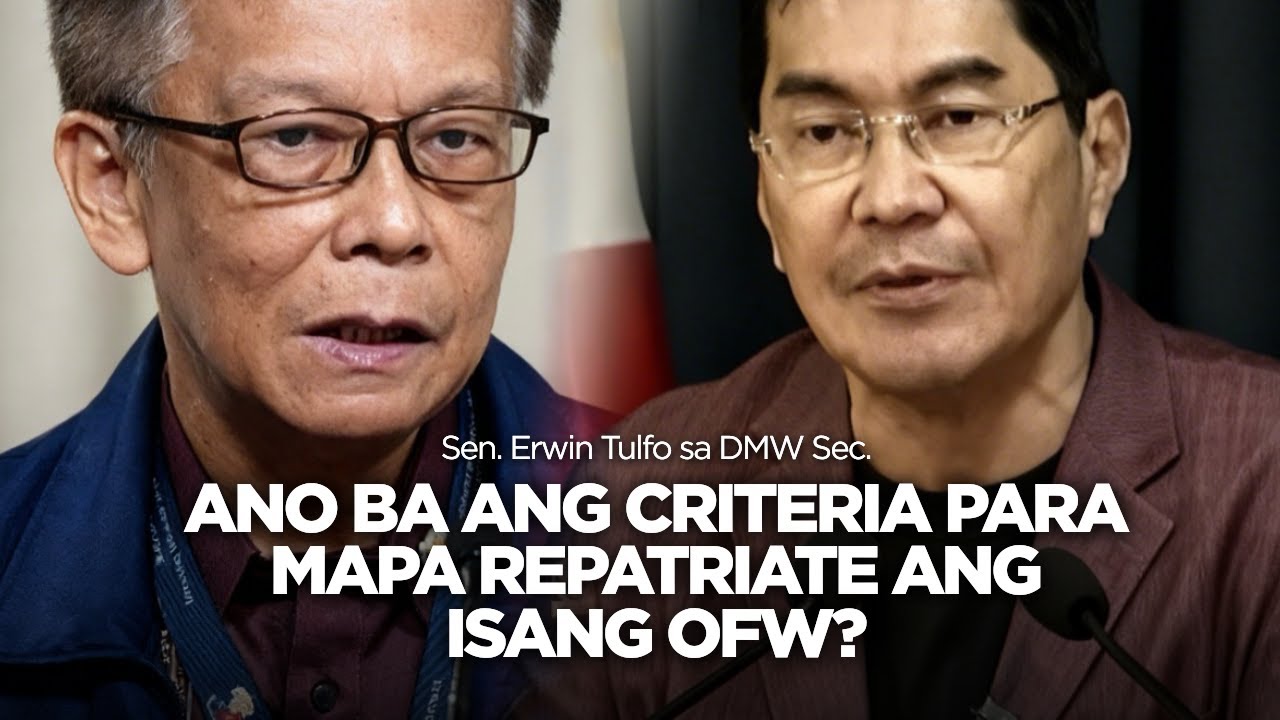 🔴 SA MGA OFWS NAIS UMUWI SA PILIPINAS MULA SA MGA BANSANG APEKTADO NG GULO SA ME
