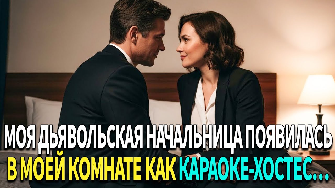 😱Я встретил дьявольски 😈жестокую начальницу на работе в караоке