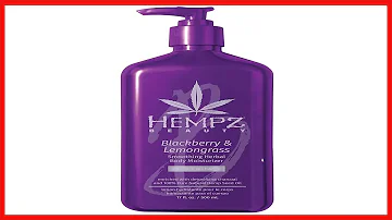 Great product -  Hempz Body Lotion - Blackberry & Lemongrass  Daily Moisturizing Cream, Shea Butter