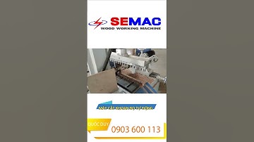 Máy Cắt Khoan Bọ Tự Động Nhanh Chóng Hiệu Quả | Quốc Duy Máy Chế Biến Gỗ