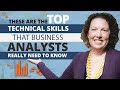 These are the Top Technical Skills that Business Analysts Really Need to Know