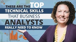 These are the Top Technical Skills that Business Analysts Really Need to Know