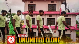 Create infinite loop on kinemaster | Multiple Clone Video Editing