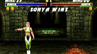 Mortal Kombat Trilogy - Nintendo 64 - Sonya - Fatality 1