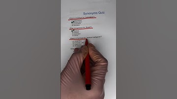 “Only 1% Can Answer This Synonym! 🤯🧠” |Pasha Quiz World |