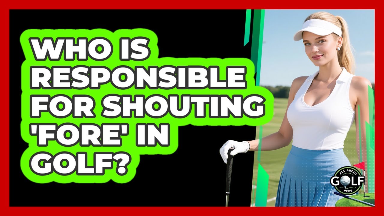 Who Is Responsible For Shouting 'Fore' In Golf?