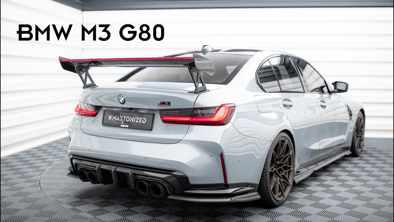 LED Spoiler for BMW M3 G80 (since 2021) | Maxton Design Carbon Spoiler ...